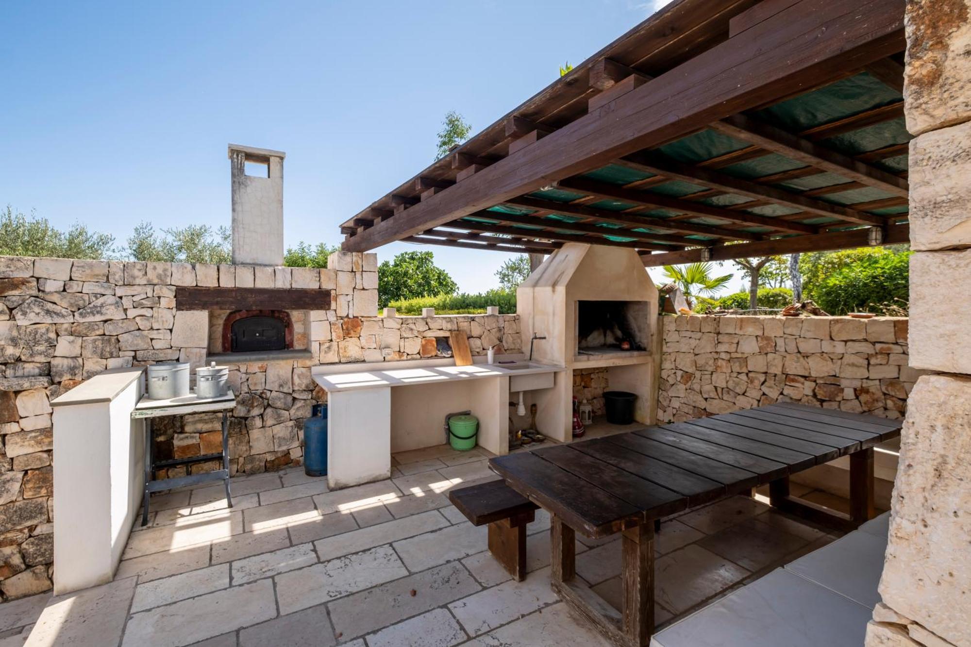 Il Carrubo Villa Polignano a Mare Luaran gambar